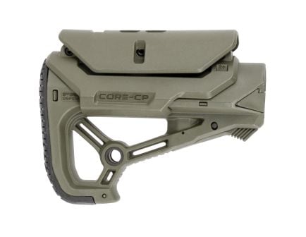 FAB Defense F.A.B. GL-CORE CP Buttstock for AR-15/M4, Olive Drab Green - FXGLCORECPG