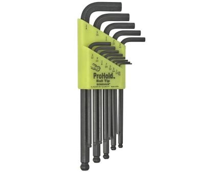 Bondhus ProHold/PBLX13 13-Piece Long Length Tip Ball End Wrench Set