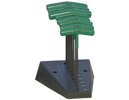 Bondhus ProHold/PHTTHX8 8-Piece Graduated Length Torx T-Handle Set w/Stand
