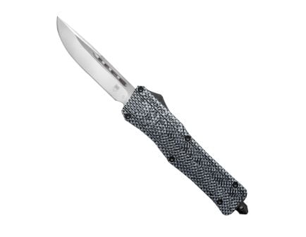 CobraTec Knives CTK-1 Large OTF Knife Serrated Drop Point - LCFCTK-1LDS