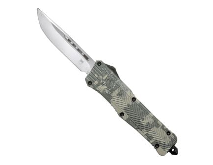 CobraTec Knives CTK-1 Large OTF Knife Drop Point, Army DigiCamo - LADCCTK-1LDNS