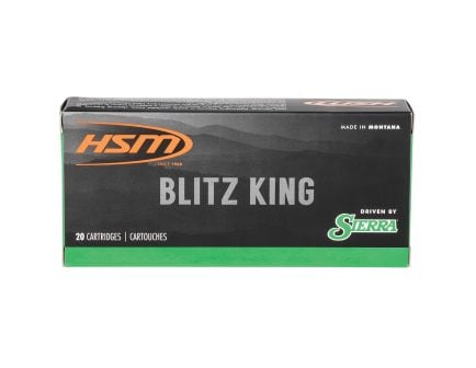 HSM Ammunition Varmint .22-250 Remington 55 gr  Sierra BlitzKing - 20rds - 2225020N