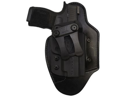 Comp-Tac Victory Gear Ultra Max Sig P365XL Kydex/Leather IWB Holster Right, Black - C538SS263R50N