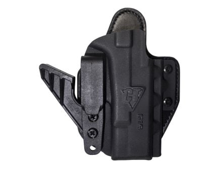 Comp-Tac Victory Gear Max Glock 19 Gen 1-5 Kydex/Leather AIWB Holster Right, Black - C852GL052RBKN