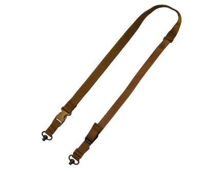 Tacshield Tactical Sling Coyote Tan Webbing Two-Point/Fast Adjust Rifle/Shotgun