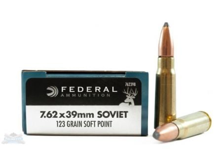 Federal 7.62x39mm 123gr SP RN Power-Shok Ammunition - 76239B
