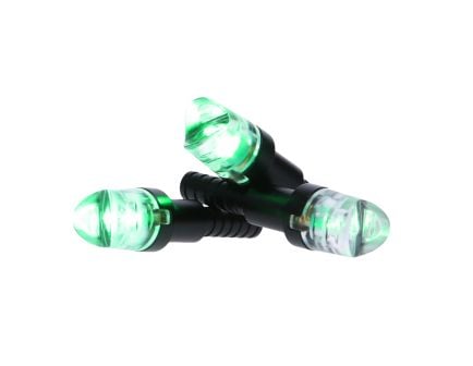 NAP NAPILLNGR Thunderglo Illuminated Nock Green Polycarbonate Aluminum Shaft 6 Pack