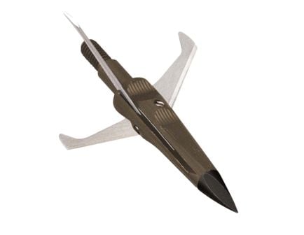 NAP Spitfire Maxx 1.25"/100 gr 3-Blade Mechanical Broadhead, Gray Pack of 3