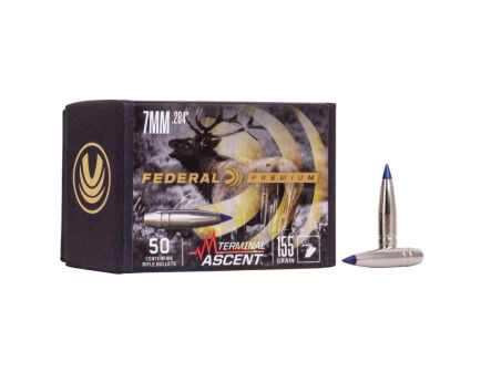 Federal Premium .284 Cal 155 gr Reloading Bullets  Terminal Ascent 50rds - PB284TA1