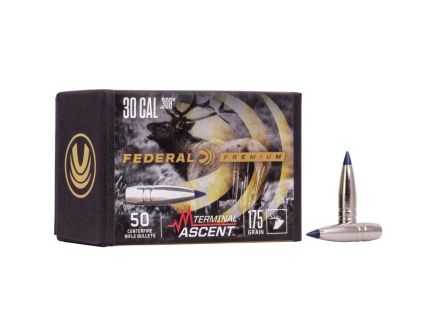 Federal Premium .308 Cal 175 gr Reloading Bullets  Terminal Ascent 50rds - PB308TA1