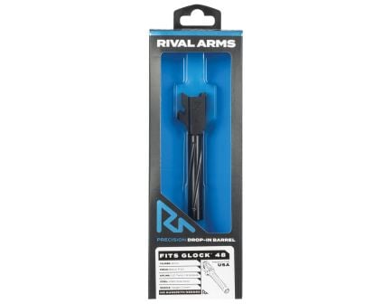 Enhance Accuracy with Rival Arms V1 Drop-In Barrel for Glock 48 - Black - RA20G801A
