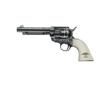 Pietta 1873 GW II Liberty .45 Long Colt Revolver 4.75" 6rds, Blue Engraved - GW45LLE434NMUI