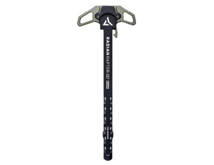 Radian OD Raptor-SD Ambidextrous Charging Handle for AR-15/M16 - Reduced Noise and Recoil - R0376