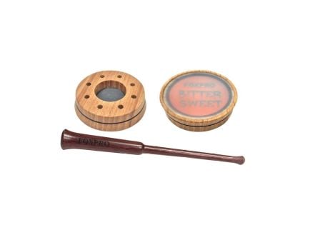 FoxPro Bittersweet Pot Glass/Slate Turkey Bittersweet Pot Call, Natural