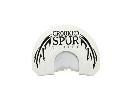 FoxPro Crooked Spur White V-Cut Slash Turkey Mouth Game Call, White