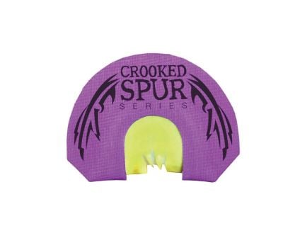 FoxPro Crooked Spur Purple V-Fang Turkey Mouth Game Call, Purple