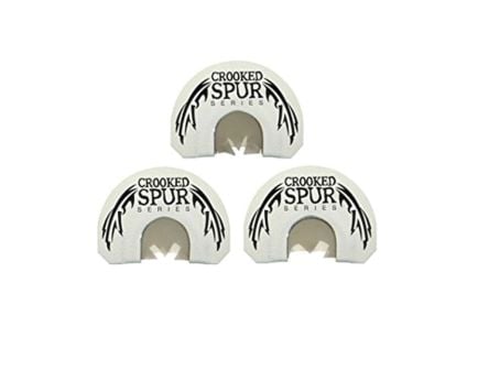 FoxPro Crooked Spur Ghost Combo Turkey Mouth Game Call Combo, White