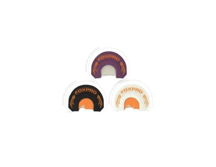 FoxPro Crooked Spur Combo Turkey Mouth Call Combo Pack, Black/Purple/White