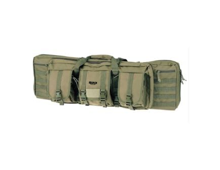 Rukx Gear Tactical Double Gun Case - Durable 600D Polyester, Green - ATICT36DGG