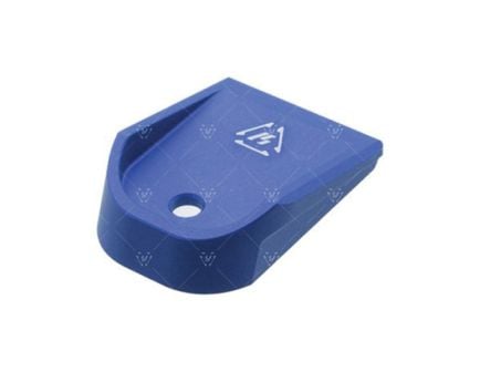 Strike Industries Glock 20/21/26/27/33/39 6061-T6 Aluminum Magazine Baseplate, Blue - SIGALBPBLU