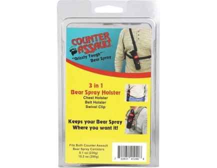 Adventure Medical Kits Bear Spray Nylon Holster, Black - 15067044