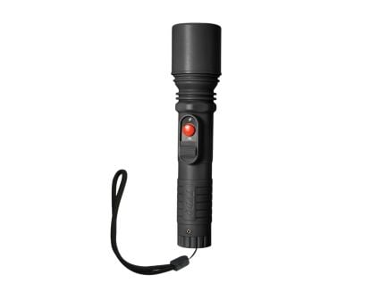 Guard Dog Inferno 1.50" x 7.20" Rechargeable Stun Gun w/Flashlight, Black