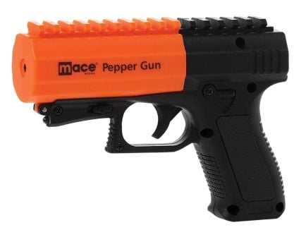 Mace Pepper Spray Gun 2.0, Black / Orange