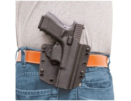 DeSantis Gunhide SL Raptor Glock 17/22/31/47 Kydex OWB Holster Right, Black - 147KAB2Z0