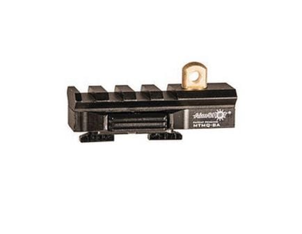 AimShot Quick Release M-LOK Rail/Bipod Adapter for Picatinny Attachments - Black - MTMQR-BA