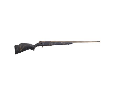 Weatherby Mark V Weathermark Limited .257 Weatherby Magnum Bolt Action Rifle, Black - MWL05N257WR8B