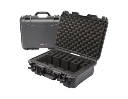 Nanuk 925 NK-7 Resin 4 UP Gun Case with Cubed Foam, Graphite - 925-4UP7