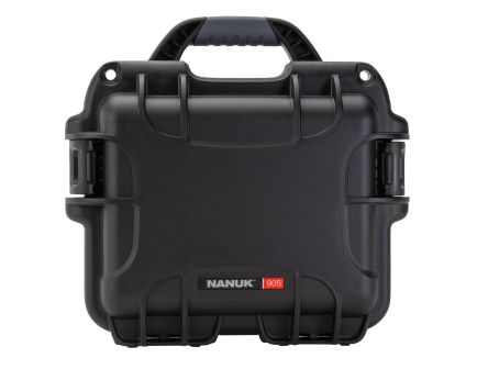 Nanuk 905 NK-7 Resin Case with Cubed Foam Small - Black - Compact Gear Defense - 905-1001