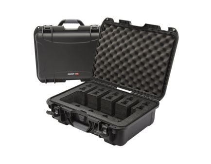 Nanuk 925 NK-7 4 UP Gun Resin Case with Cubed Foam - Safeguard Your Firearms in Black - 925-4UP1