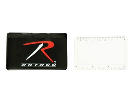 Rothco Survival Magnifying Card And Ruler
