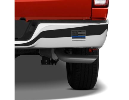 Rothco Transparent Thin Blue Line Flag Decal - Small