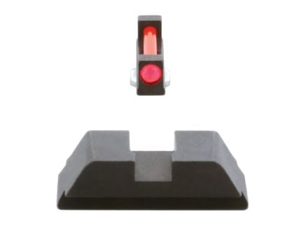 AmeriGlo Sight Set Front/Rear, Red/Black - GFT-113