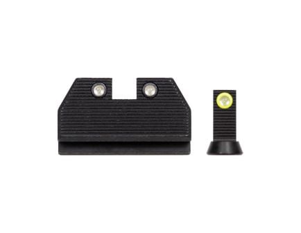Night Fision Optics Ready Stealth Night Sight Set Front/Rear, Green/Yellow/Black - CZU077286355YGZG