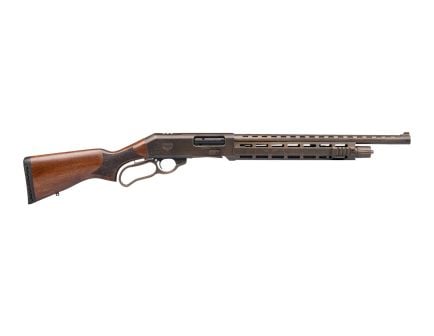 Panzer Arms EG-220 12 Gauge 18.5" 7rd Lever Action Shotgun, Natural Walnut Stock - PAEG220LATBB