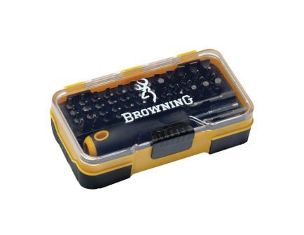 Browning Screwdriver Tool Set, Black/Yellow - Versatile Firearm Tool Kit - 12401