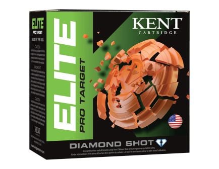 Kent Cartridge Elite Pro Target 12 Gauge 2.75" #8 Shot Ammo - 1 oz - 25rds - E12P288