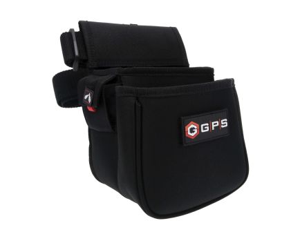 GPS Bag Contoured Double Shotshell Pouch and Web Belt, Black - GPS960CSP