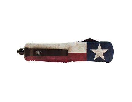 Templar Knife Captain Large OTF Knife Drop Point, Blue/Red/White - L-CAP-33-1