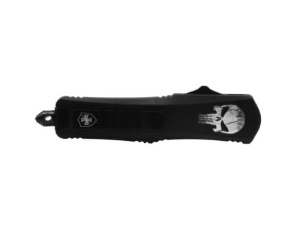 Templar Knife Fallen Large OTF Knife Dagger Serrated, Black - L-FL-43-1