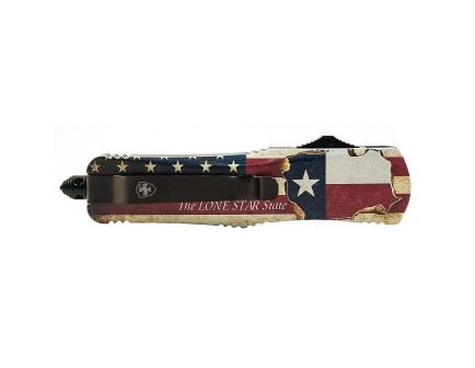 Templar Knife Texan Large OTF Knife Drop Point Serrated - L-TX-63-1