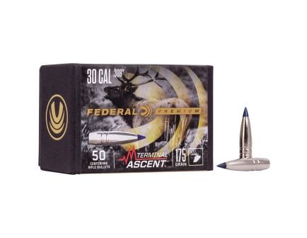 Federal Premium .308 Cal 215 gr Reloading Bullets  Terminal Ascent 50rds - PB308TA3