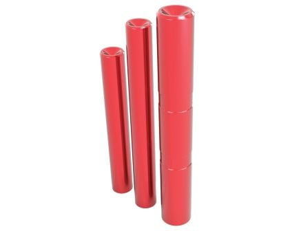 Cross Armory Dimpled 3-Pin Set for Glock 17/19/20 Gen1-3, Red - CRGPSRD