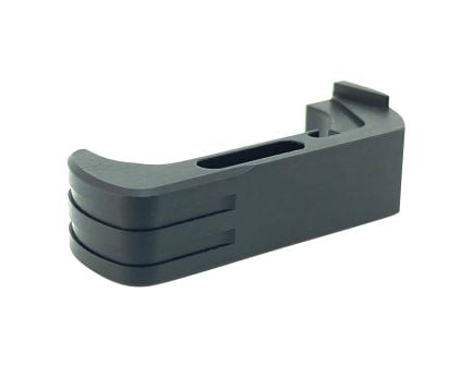 Cross Armory Glock 17/19/22/23 Gen 4 and 5 Aluminum Extended Magazine Catch, Black - CRG5MCBK
