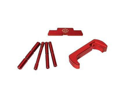 Cross Armory 3-Piece Upgrade Kit for Glock 17/19/22 Gen4 -Red Anodized Precision - CRG4OKRD