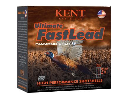 Kent Cartridge Ultimate Fast Lead 12 Gauge 2.75" #6 Shot - 1.50 oz - 25rds - K122UFL426