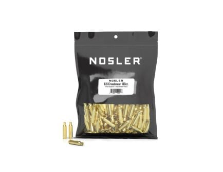Nosler 6.5 Creedmoor Unprimed Brass Cartridge Case - 10211